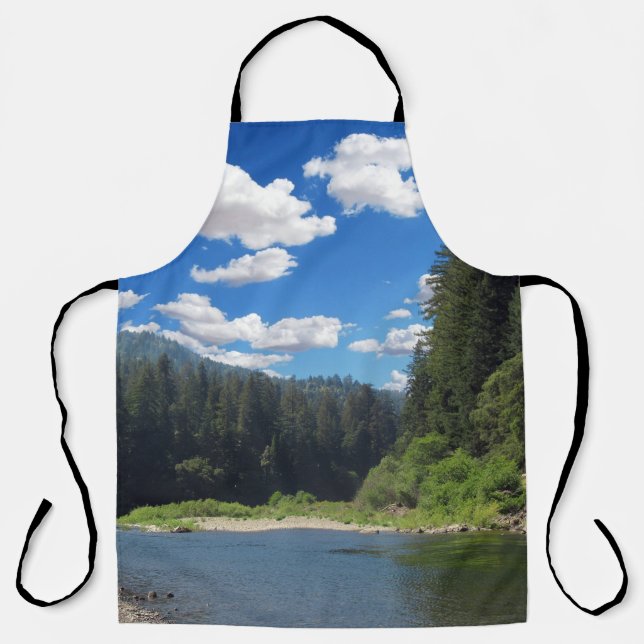 Richardson Grove California All-Over Print Apron (Front)