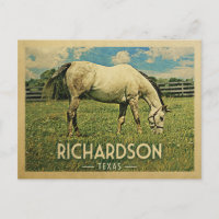 Richardson Texas Horse Farm - Vintage Travel
