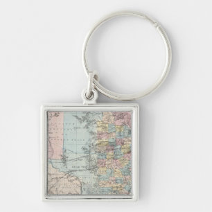 Richardson's New Map Of The State Of Texas Keychain