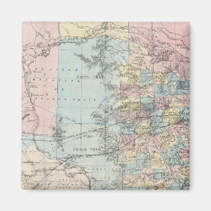 Richardson's New Map Of The State Of Texas Magnet