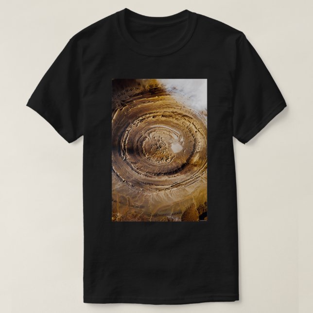 Richat Structure Enhanced T-Shirt (Design Front)