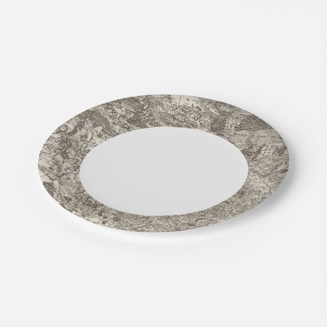 Richelieu, Saumur Paper Plate (Angled)