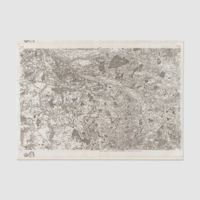 Richelieu, Saumur Tissue Paper (Front)