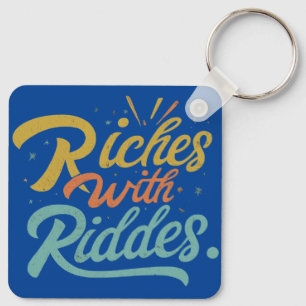 riches in riddles keychain