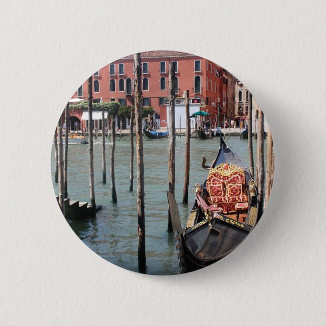 Riches of Venice 2 Inch Round Button (Front)