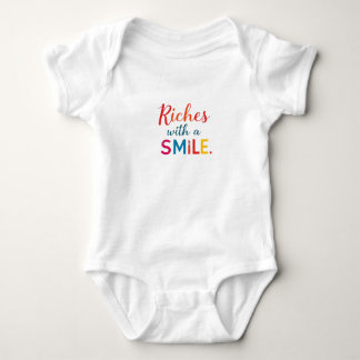 Riches with a Smile Baby Bodysuit