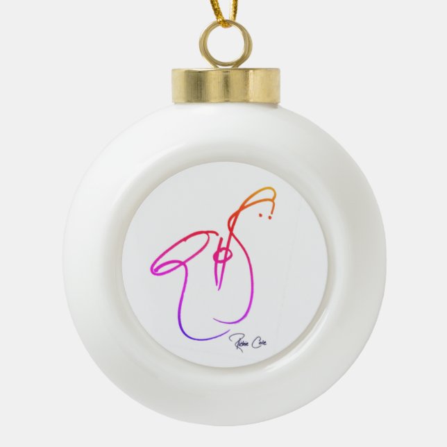 Richie Cole Original Sax-Art Ornement (Devant)