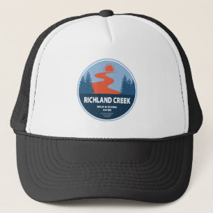 Richland Creek Arkansas Wild And Scenic River Trucker Hat