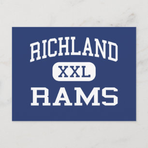 Richland - Rams - High - Johnstown Pennsylvania Postcard