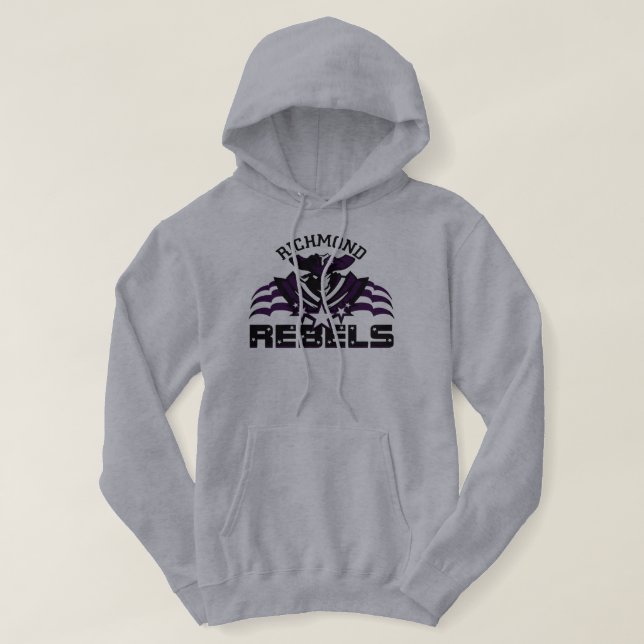 Richmond 6th Grade Camp | Adult Grey Hoodie (Design Front)
