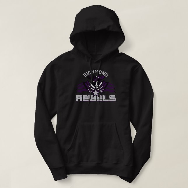 Richmond 6th Grade Camp | Adult Grey Logos Hoodie (Design Front)