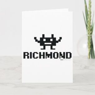Richmond 8-bit Gamer City Card