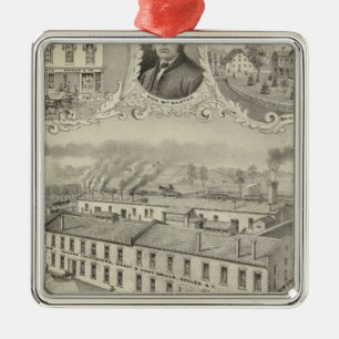 Richmond Agricultural Works, Richmond, Ind Metal Ornament