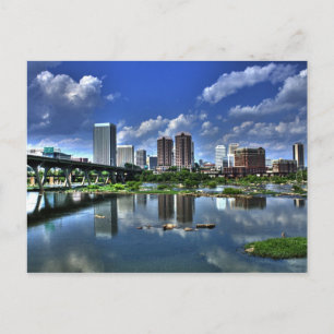 Richmond Along The River Postcard
