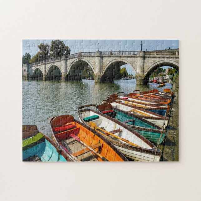 Richmond Bridge Londres. Jigsaw Puzzle (Horizontal)