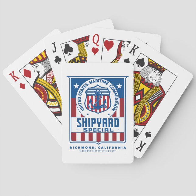 Richmond Historical Society Shipyard Special Cards (Back)