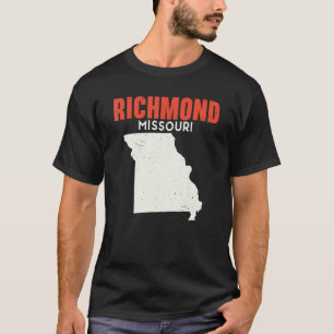 Richmond Missouri USA State America Travel Missour T-Shirt