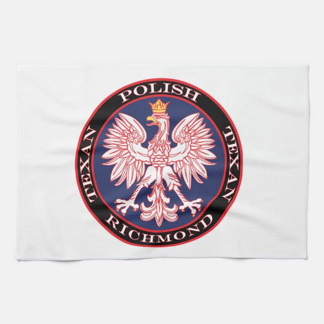 Richmond Polish Texan Kitchen Towel (Horizontal)