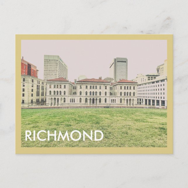 Richmond Skyline Postcard (Front)