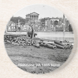 Richmond VA 1865 Coaster