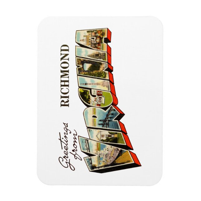 Richmond VA 1 Magnet (Vertical)