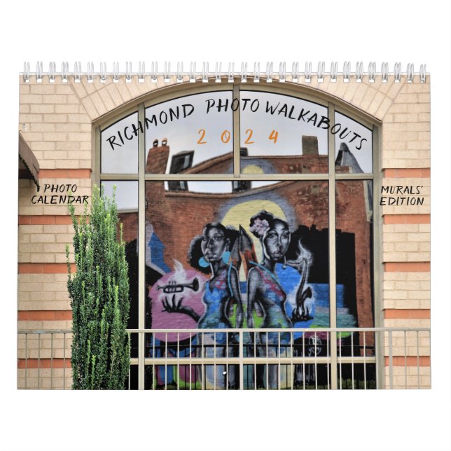 Richmond VA Photo Walkabouts Mural Edition Calendar (Cover)