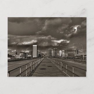 Richmond VA Skyline Postcard