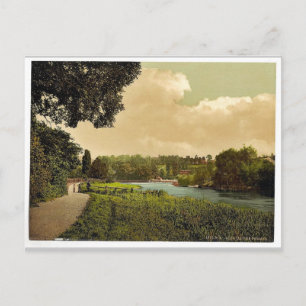 Richmond, view of the Thames, London and suburbs, Postcard