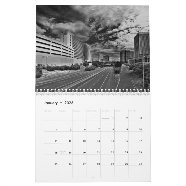 Richmond Virginia Calendar (Jan 2026)