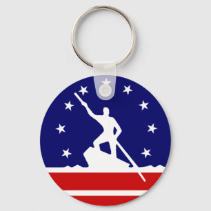 Richmond (Virginia) City flag Keychain
