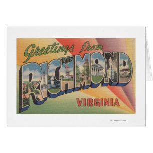 Richmond, Virginia - Large Letter Scenes