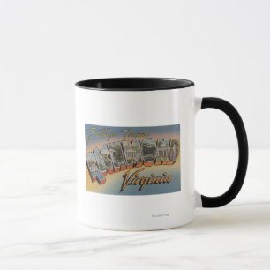 Richmond, Virginia - Large Letter Scenes 2 Mug