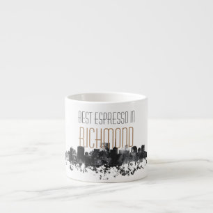 RICHMOND VIRGINIA SKYLINE ESPRESSO CUP