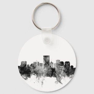 Richmond Virginia Skyline Keychain