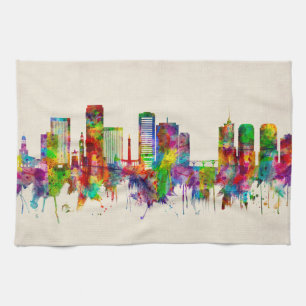 Richmond Virginia Skyline Kitchen Towel