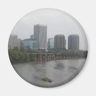 Richmond Virginia Skyline Magnet