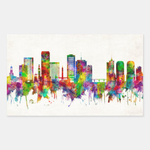 Richmond Virginia Skyline Sticker