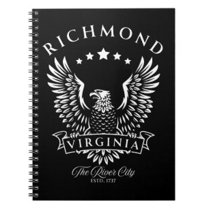 Richmond Virginia Vintage Eagle Notebook