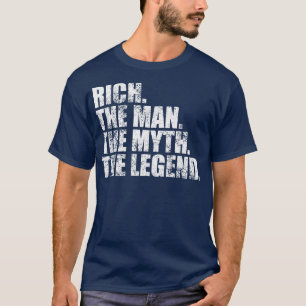RichRich Family name Rich last Name Rich Surname R T-Shirt