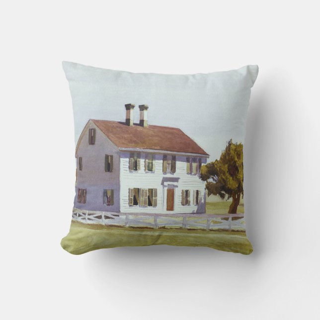 Rich's House Throw Pillow (Front)