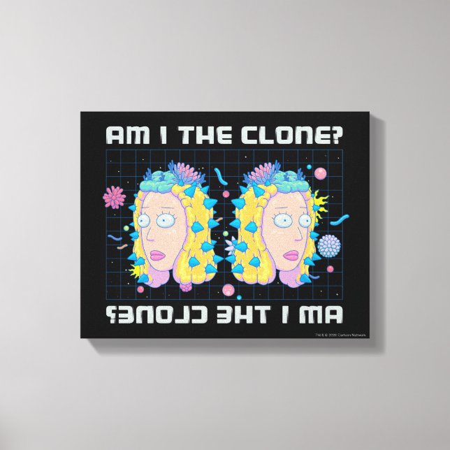 RICK AND MORTY™ | Am I The Clone? Canvas Print (Front)