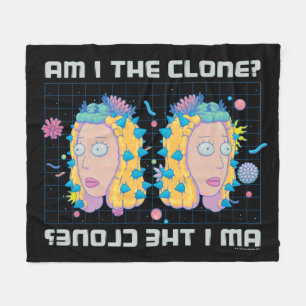 RICK AND MORTY™   Am I The Clone? Fleece Blanket