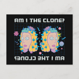 RICK AND MORTY™   Am I The Clone? Invitation Postcard