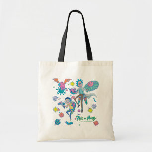 RICK AND MORTY™ Among Infected Cells Pattern Tote Bag