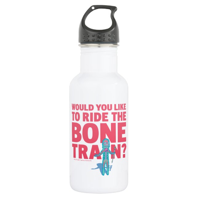 RICK AND MORTY™ | Anatomy Park - Bone Train 532 Ml Water Bottle (Front)