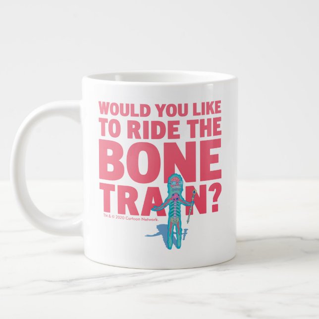 RICK AND MORTY™ | Anatomy Park - Bone Train Large Coffee Mug (Left)