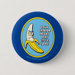 RICK AND MORTY™   Banana Rick Badge 2 Inch Round Button