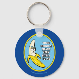 RICK AND MORTY™   Banana Rick Badge Keychain