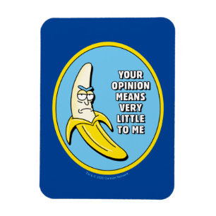 RICK AND MORTY™   Banana Rick Badge Magnet