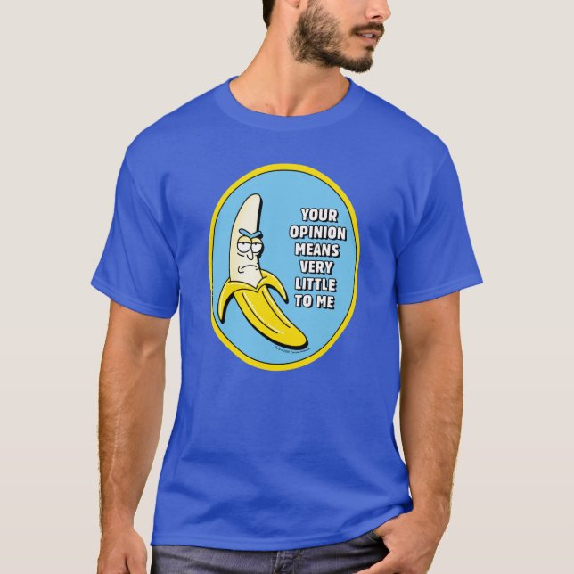 RICK AND MORTY™ | Banana Rick Badge T-Shirt (Front)